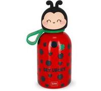 gourde pour enfants Hot and Cold BFF - motif Ladybug Rouge