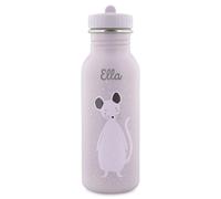 Gourde pour fille - Personnalisable - Trixie Mouse - 500 ml (souris, bouteille de 500 ml)