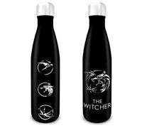 Gourde - PYRAMID - The Witcher - Aluminium - Noir/Blanc - Adulte
