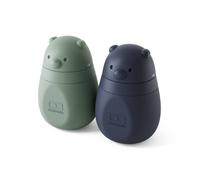 Gourde Réutilisable Avec Tétine En Silicone 150ml Yummy Vert/bleu TU