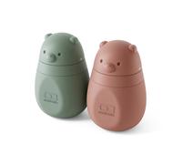Gourde Réutilisable Avec Tétine En Silicone 150ml Yummy Vert/rose TU