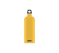 Sigg - Gourde Aluminium - Traveller Leaf Green - Certifiée Neutre En CO2 - Convient Aux Boissons Gazeuses - Étanche & Légère - Sans BPA - Pour Sport, Camping, Randonnée - Vert - 1L