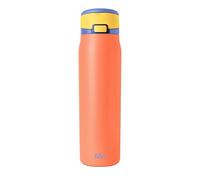 Gourde Simple Modern Mesa Loop avec paille | Bouteilles isothermes en acier inoxydable compatibles avec les porte-gobelets pour les voyages, le sport et l’école | 890ml | Mango