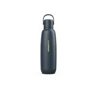 SodaStream Fizz&go Cool Bouteille en métal bleu de 0,9 l - Passe au lave-vaisselle - Compatible avec Duo, E-Duo, Terra - Garde au chaud et au froid jusqu'à 12 heures - Sans BPA - 1 pièce