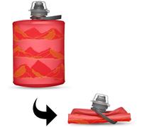 Gourde souple hydrapak stow 500 ml rouge