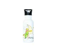 Enesco Gourde Sport blanche en Aluminium Le Petit Prince de Saint-Exupéry et la Lune - 500 ml Blanc