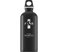 Gourde Sport En Aluminium Wmb Traveller Noir Certifiée Neutre En Co2 Convient Aux Boissons Gazeuses Étanche & Légère Sans Bpa 1,5l