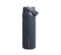 Stanley 1913 - Bouteille isotherme The IceFlow Bottle Flip Straw 2.0 0,7 L Twilight en bois Navy