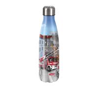 Gourde Step by Step Insulated Stainless Steel Drinking Bottle Fire Engine Brandon multicolore