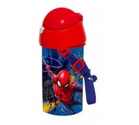 Gourde - STOR - Spiderman - 500 ml - Noir - Enfant - Mixte