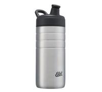 Esbit Sports Majoris Gourde en acier inoxydable sans BPA Argenté 0,6 l 0,8 l, Mixte - Adulte, DBS600TL-S, Argent (Silver), 0,6 l