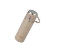 Gourde Thermique 500ml Acier inoxydable avec Filtre à Thé Gris
