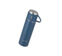 Avizar Gourde Thermique sous Vide 500ml avec Filtre à Thé Bleu