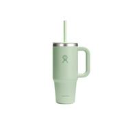 Hydro Flask Mug isotherme All Around 700 ml Vert – Acier inoxydable, isolation sous vide