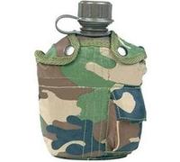 Gourde us 1 litre avec housse camo woodland