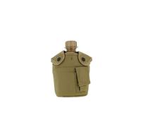 Cantine US Plastic Canteen avec étui et gobelet Mil-Tec - Coyote
