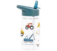 A little lovely company Gourde pour enfant 450 ml (véhicules bleu clair)
