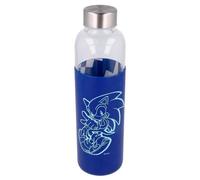 Stor Bouteille en verre Sonic – 585 ml avec protection en silicone Cranberry