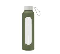 Gourde en verre motivante - Wessper B1 BOROSILICATE- 500ml - olive