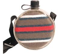 Gourde - WESTERN STYLE - 1,9 L - Housse en feutre - Sangle réglable - Bouchon avec chaîne