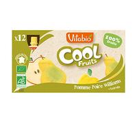 Vitabio COOL FRUITS POMME POIRE +3 ans 12x90g Purée 12x90 g