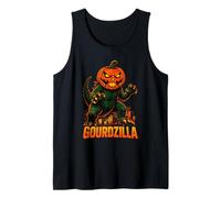 Gourdzilla Halloween Kids Boys Citrouille Jack O Lantern Kaiju Débardeur
