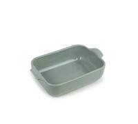 GOURMANDE Plat à Four en Céramique rectangle 19x13 BRETAGNE CERAMIQUE INDUSTRIE Vert amande