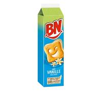 Gourmandise authentique sans conservateurs - BN Biscuit vanille, blé complet français, 285g - Lot de 4