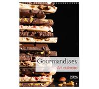 Gourmandises - Art culinaire (Calendrier mural 2026 DIN A3 vertical), CALVENDO calendrier mensuel