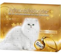 Gourmet Calendrier de l'Avent doré pour Chat