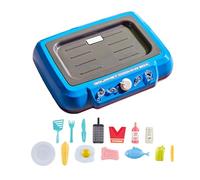 Gourmet Cooking Box Toy - Kids Kitchen Fingt Play Toys Child Fingt Play Kitchen Game | Little Chef faux accessoires de cuisine pour garçons et filles de 3 ans et plus (23*18*6cm/9*7*2.36inch)