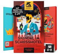Gourmet Criminelle Dîner de crime pour la maison | 6 à 8 personnes | Mystérieux cas de pour votre dîner [Scandale dans l'hôtel du château]