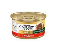 GOURMET Gold Adult Succulent Delights au bœuf 6x85g