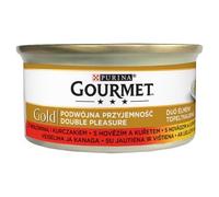 GOURMET Gold Boeuf et Poulet 85 g