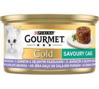 Gourmet Gold Cat Food Gâteau salé à l'agneau et aux haricots verts 85 g