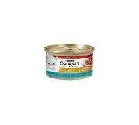 Gourmet Gold Délices en Sauce Nourriture Humide pour Chats avec Thon, 85 GR