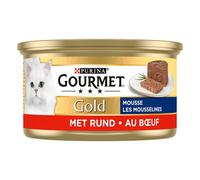 GOURMET GOLD Mousse au Bœuf 24x85g