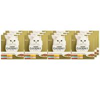 Gourmet Gold Mousse Chat avec Canard et Un Tocco d'épinards, 85 g