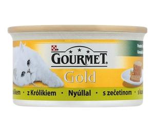 GOURMET Gold Pâtée pou chat au lapin 85 g