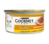 GOURMET Gold Sauce Delights au poulet 85 g nourriture humide pour chats