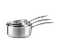 Cuisinox Gourmet - Lot de 3 casseroles inox 16/18/20cm
