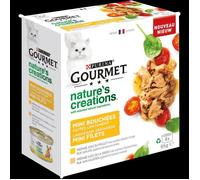 GOURMET Nature's Creation Multipack pour Chat - 8X85g