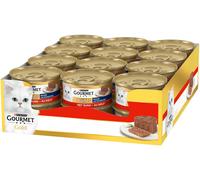 Gourmet Gold Aliment Chat Mousse au bœuf 24x85g