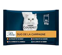 GOURMET PERLE Duo de la Campagne 4x85g