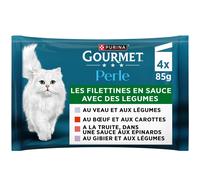 GOURMET Perle Pâtée 4X85g