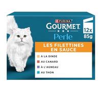 GOURMET PERLE Filettines sauce 12x85g