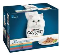GOURMET Perle Filettines - Pour chat adulte - 12x85 g