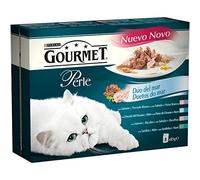 Gourmet Perle Fines Lamelles Duo Del Mar Pack Assortiment enveloppes 8 x 85 g - 680 g