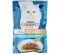 Gourmet Perle Genuss in Sauce Nourriture Humide pour Chat au Thon Lot de 26 (26 x 85 g)