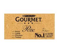 GOURMET PERLE Les Filettines en Sauce Multivariétés - 96x85g - Sachets Repas pour chat adulte